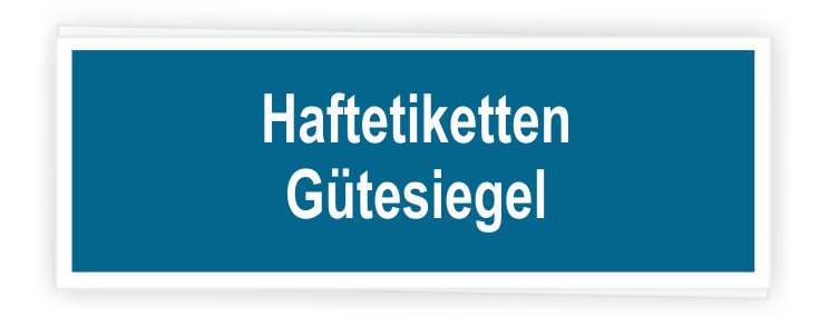 Etiketten "Gütesiegel Schornsteinfeger" Etiketten "Gütesiegel Schornsteinfeger"