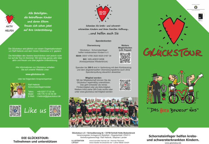 Falz-Flyer "Glückstour"