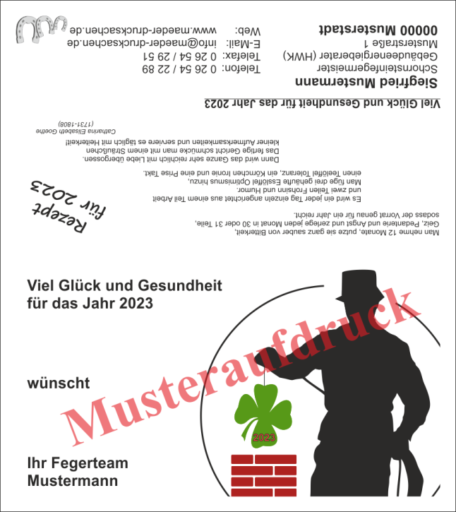 Jahreskalender "2023", mit individuellem Bild