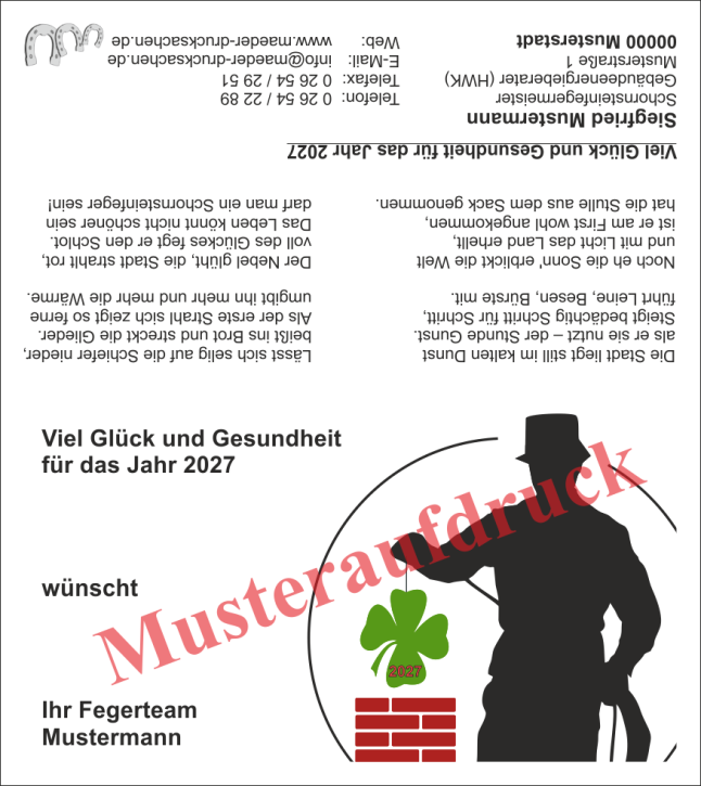 Namenstagskalender "2027", mit individuellem Bild