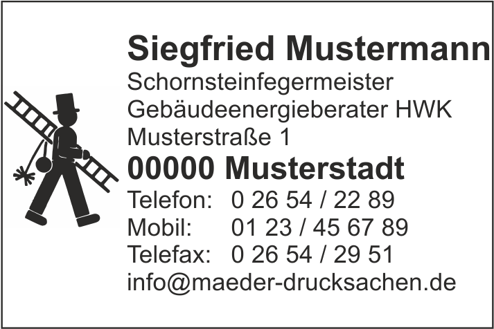 Printy 4927, Emblem "Feger" ab 6 Zeilen Printy 4927, Emblem "Feger" ab 6 Zeilen