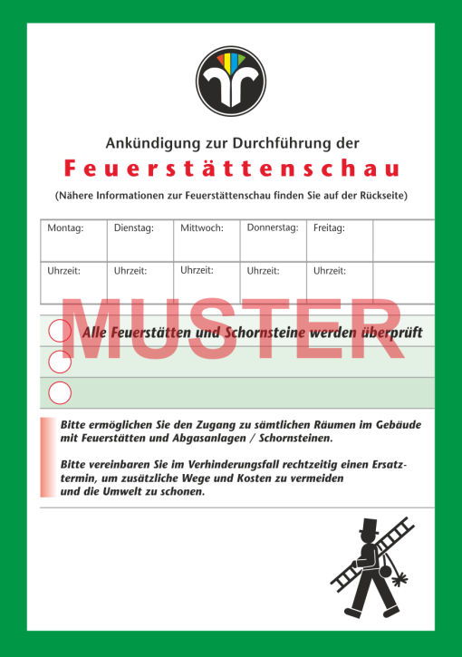 AZ "Feuerstättenschau" - DIN A5, ZIV-Logo, Rückseitendruck, ohne Streifengummierung, ohne Firmeneindruck AZ "Feuerstättenschau" - DIN A5, ZIV-Logo, Rückseitendruck, ohne Streifengummierung, ohne Firmeneindruck