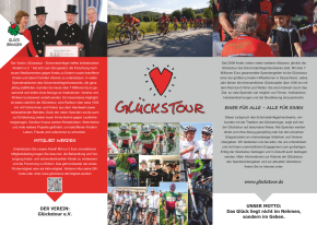 Falz-Flyer "Glückstour"