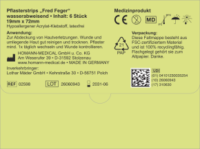 Pflastertäschchen Fred Feger
